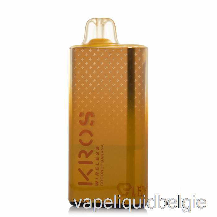 Vape Liquid Kros Wireless 9000 Wegwerp Kokosnootbanaan